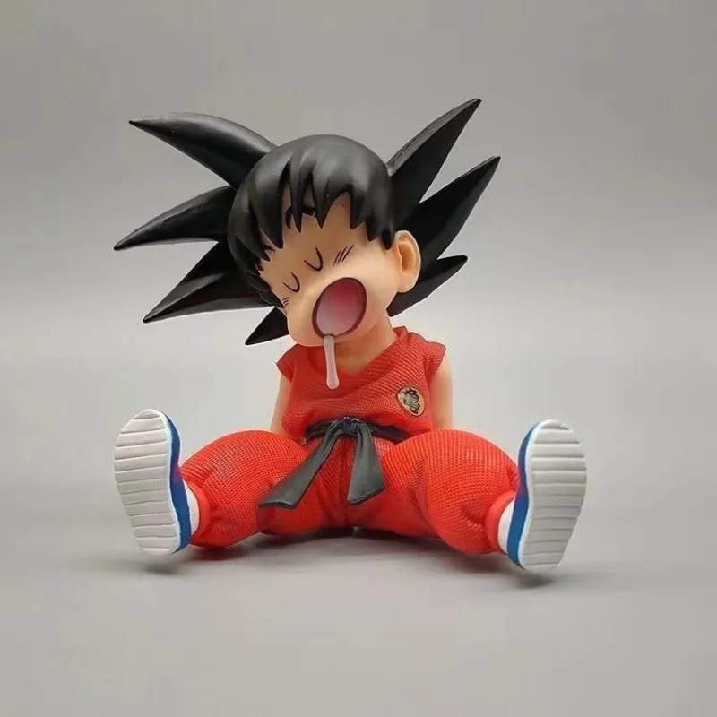 

Dragon Ball Figure Son Goku Super Saiyan Q Version Model Figurine PVC Statue Collection Toys Children Christmas Gifts 10cm
