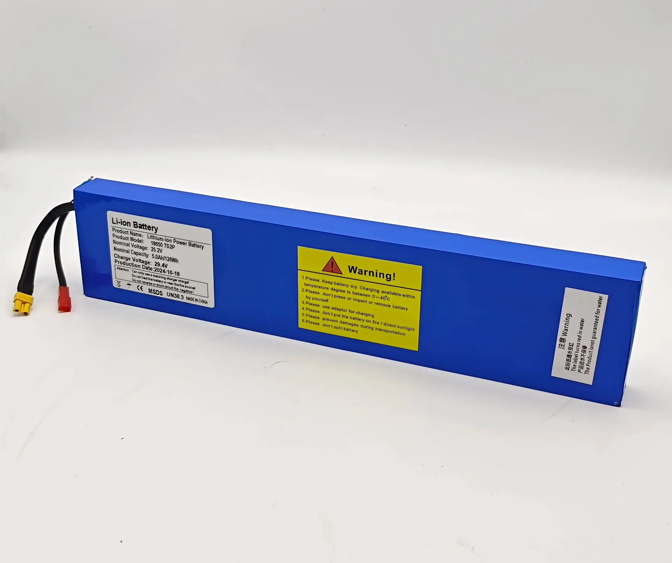 

for Balancing Scooter 7s2p 29.4V 6.6ah 18650 Battery Lithium Ion Battery 29.4V 6600Mah