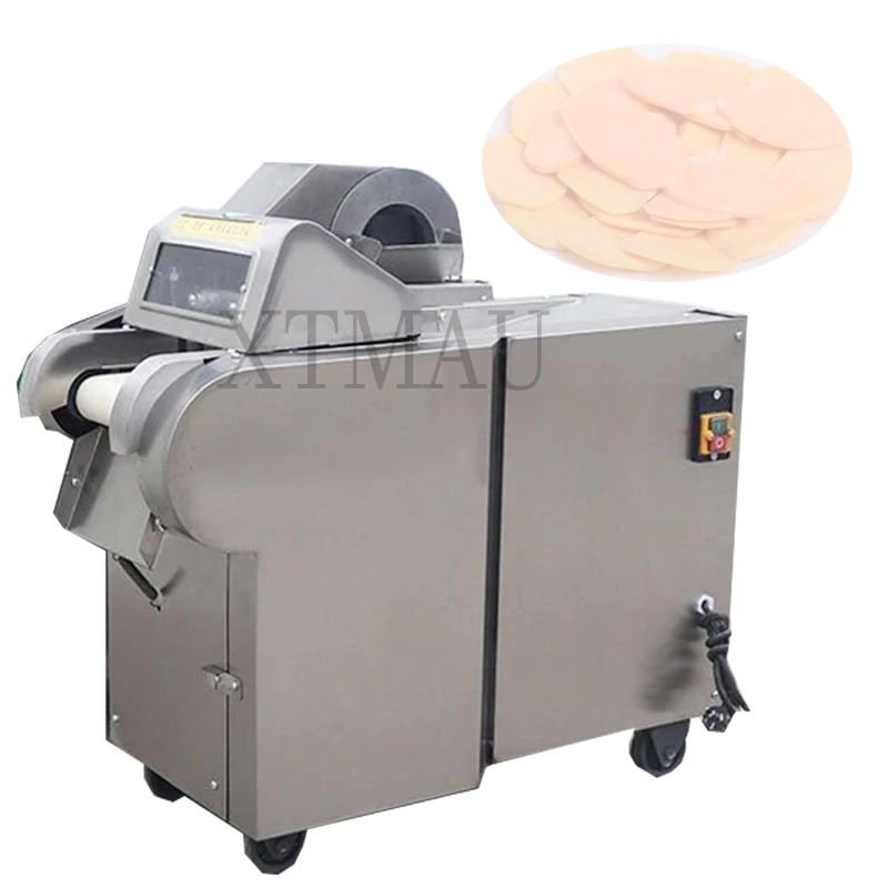 

Automatic Fresh Vegetable Cutting Machine,Shred, Slice, Cut into Sections, Dice, Cut Prismatic Shapes, Cut Wavy Patterns