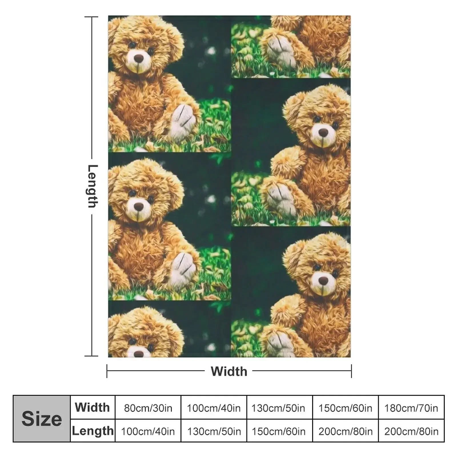 Adorable Teddy Throw Blanket Decorative Sofas Blankets For Bed Summer Beddings Blankets