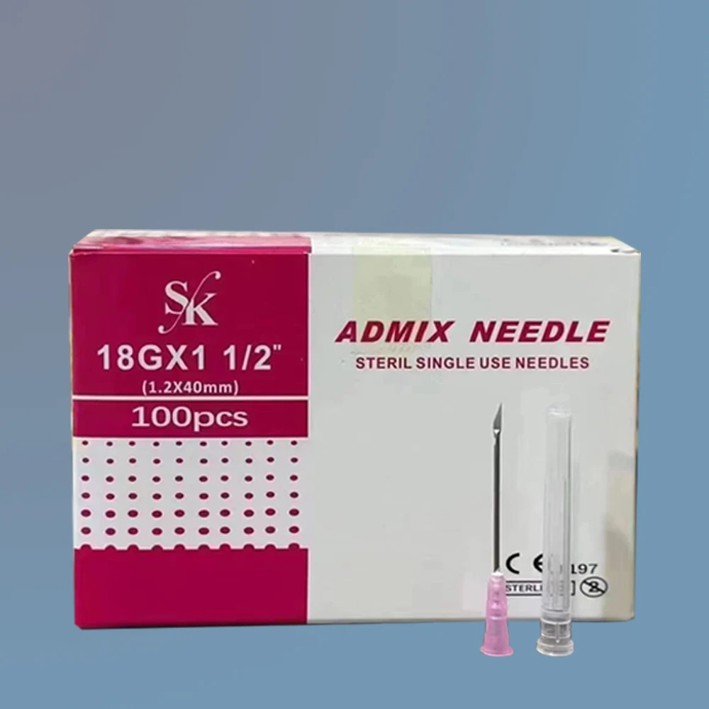 100pcs 18G Sterile Single Use SUBCISION NOKOR Needles for Medical Surgical Procedures Best Quality Economy Pack
