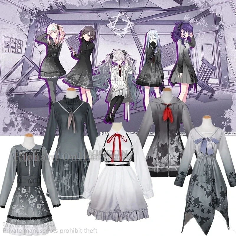 

☆ SunlCos Game project Sekai colorful stage! FEAT. Akiyama Miyuki Yoisaki Kanade Shinonome Ena Asahina mafuhalloween cosplay cos