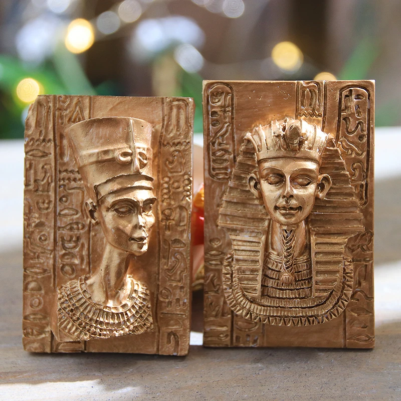 Cake Fondant Mold Aromatherapy Gypsum Decoration Egyptian Pyramids Pharaoh Sphinx Shape