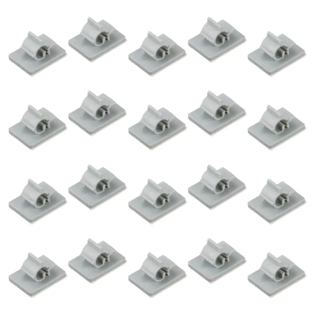 Water Pipe Holders 20PCS for Pipes For 6 5mm and 9 5mm Plastic Clamps for Plumbing and Irrigation Setup and Maintenance