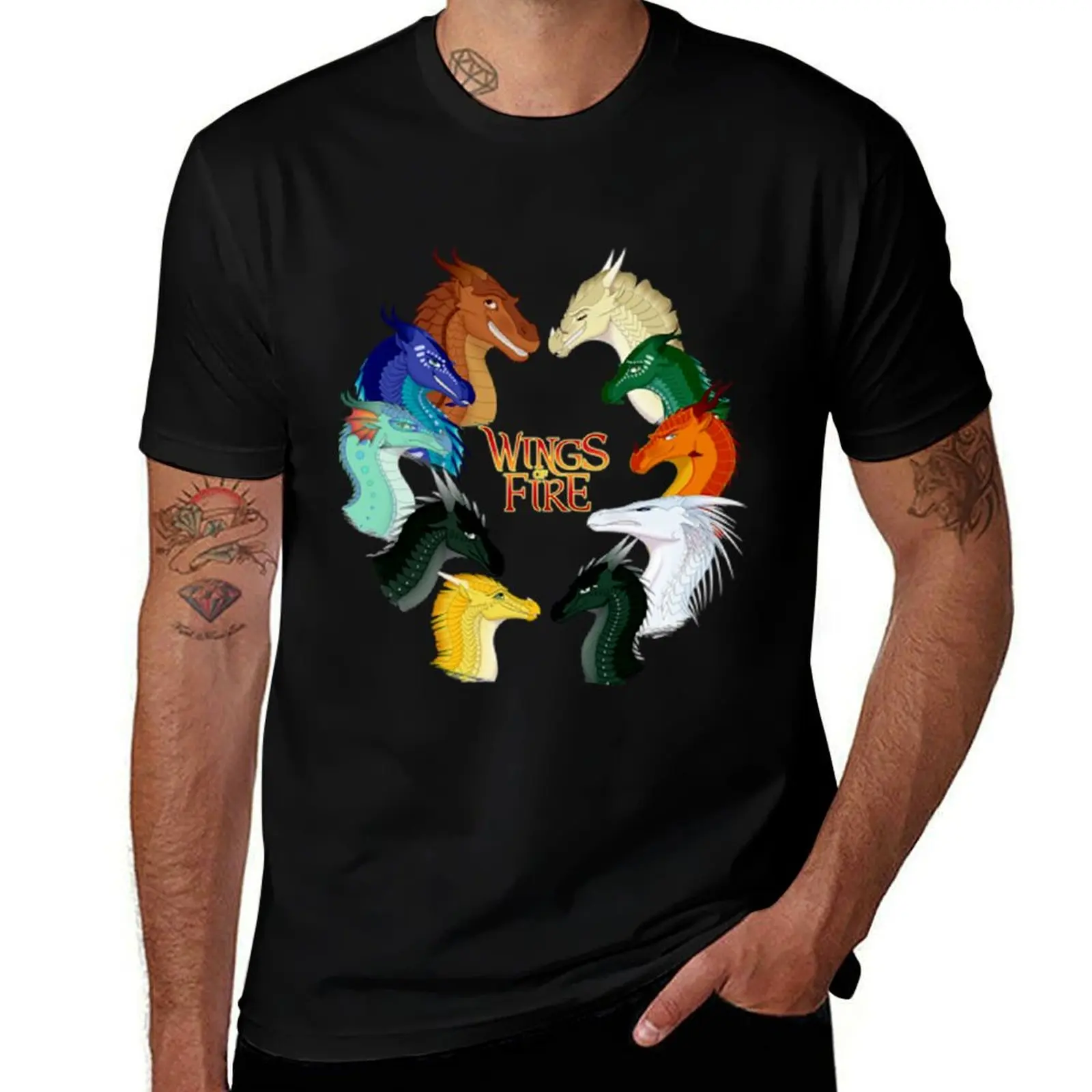 

Wings Of Fire T-Shirt cotton t shirts high quality anime t shirts oversize T-Shirt