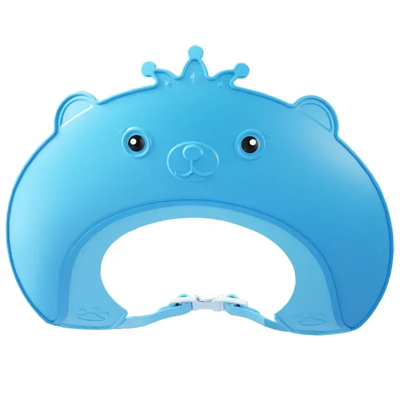 Baby Hair Shampooer Children's Water Cap Hair Wash Ear Protector Baby Bath Caps Waterproof Hair Shampooer-Caps for Childrens