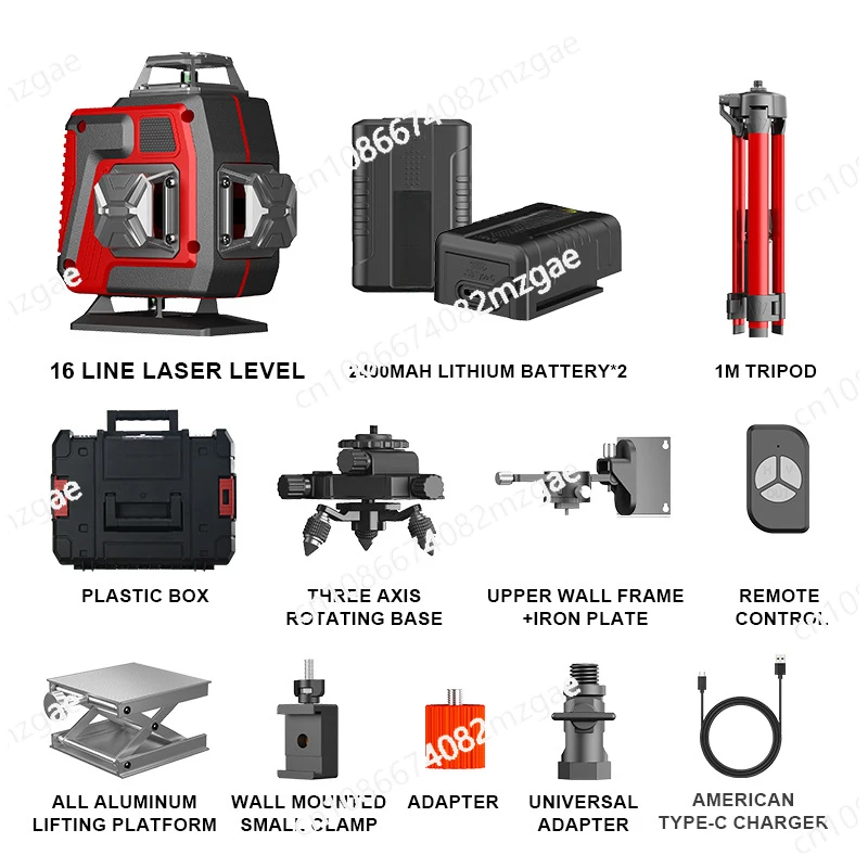 Laser Level 16 Line 4D3D12 Line Level Bracket Laserlevel