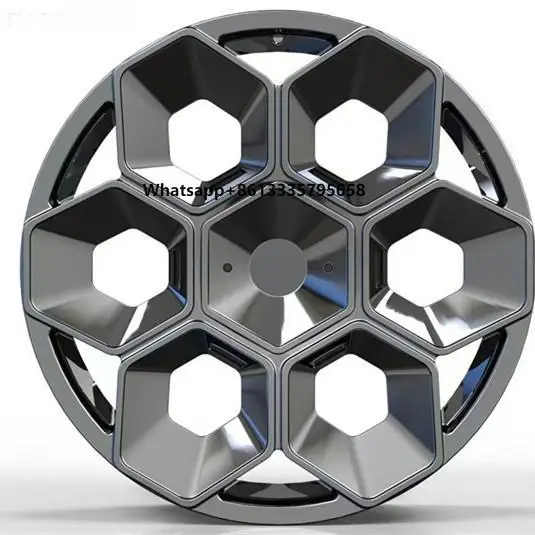 

Custom 1-Piece 5x112 5x120 5x130 17-26inches Aluminum Alloy Chrome Polish Brush Deep Dish Rims for GLE G500 G63 Forged 25mm 98mm