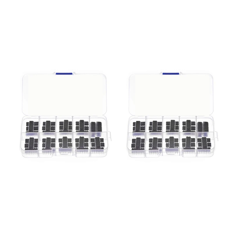 

80 шт. (40 шт. 74Hcxx + 40 шт. 74Lsxx) серия логических микросхем в ассортименте цифровой интегрированный чип