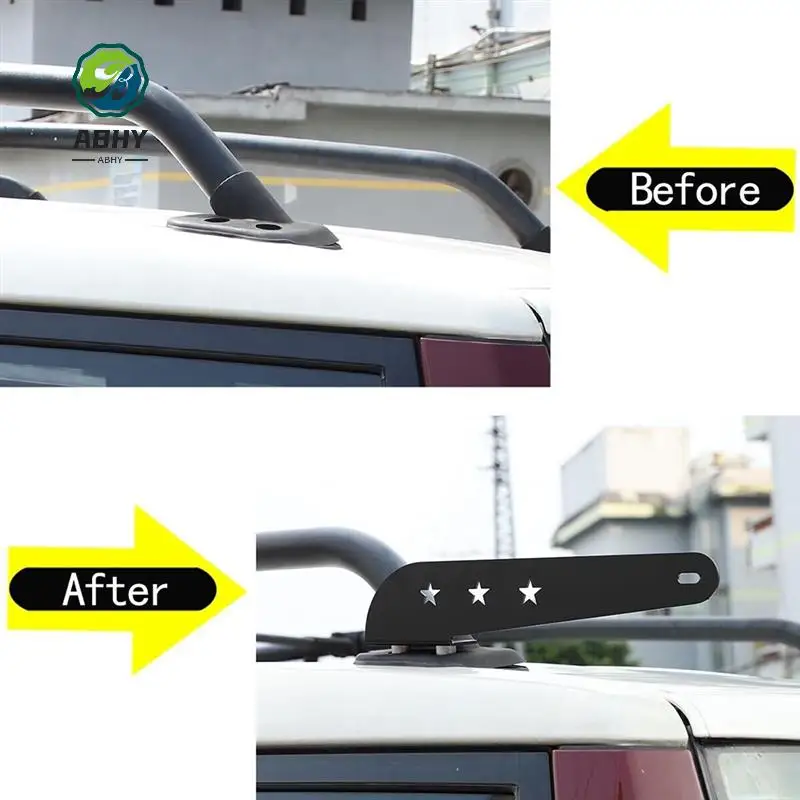 

ABHY-Metal Car Roof Searchlight Bracket Installation For Toyota FJ Cruiser 2007-2021 Car Light Base Holder Car Accessories