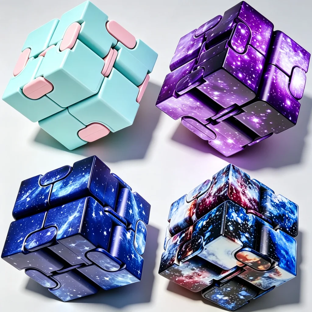 Tech Accessories And Gadgets - Cubo Infinity con Cielo Stellato, Giocattolo