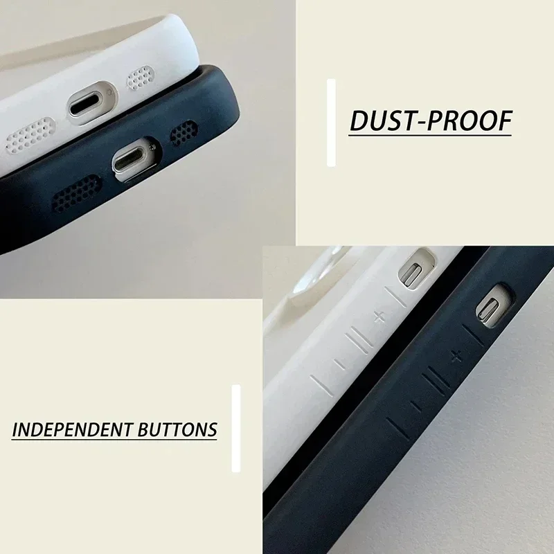 Cute Glasses Pug Dog Case For iPhone 16E 16 15 14 13 12 11 Pro Max X XS X S Max XR SE 2020 7 8 Plus Shockproof Silicone Funda view 6