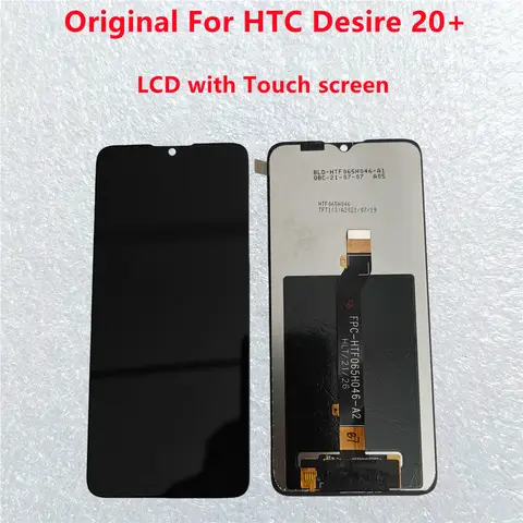 6.5 inch IPS LCD Screen For HTC Desire 20 Plus / HTC Desire 20+ Phone LCD Display Touch Screen Digitizer Repair Replacement Part