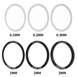 6pcs 24/29/30mm Bike Bicycle Bottom Bracket Crankset Washer Aluminum Alloy For BB86/91/92/BB30 PF30 Crank Crankset Bottom Spacer