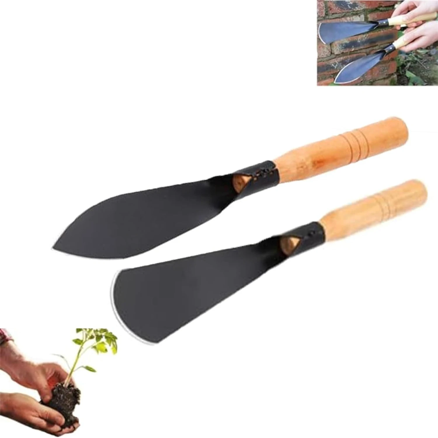 High-Quality Premium Essential Garden Hand Trowel - Must-Have Durable New Tool for Avid Gardeners - Premium Manganese Steel and
