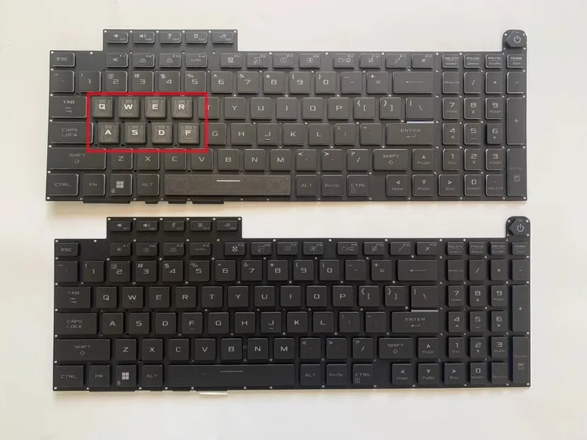 

US keyboard New For ASUS ROG Strix G814J G834 G834J G834JZ RGB Backlit 18"