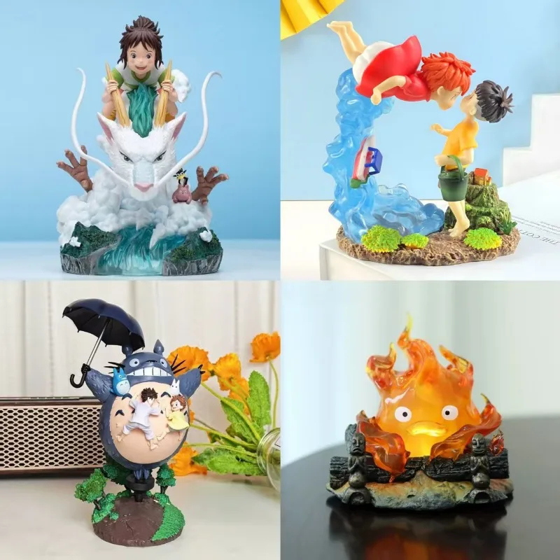Nueva Figura de Anime de Dibujos Animados, Ogino Chihiro y Nigihayami Kohakunushi, Figura de Acción, Modelo de Juguete, Adorno de Escritorio, Regalos de Cumpleaños