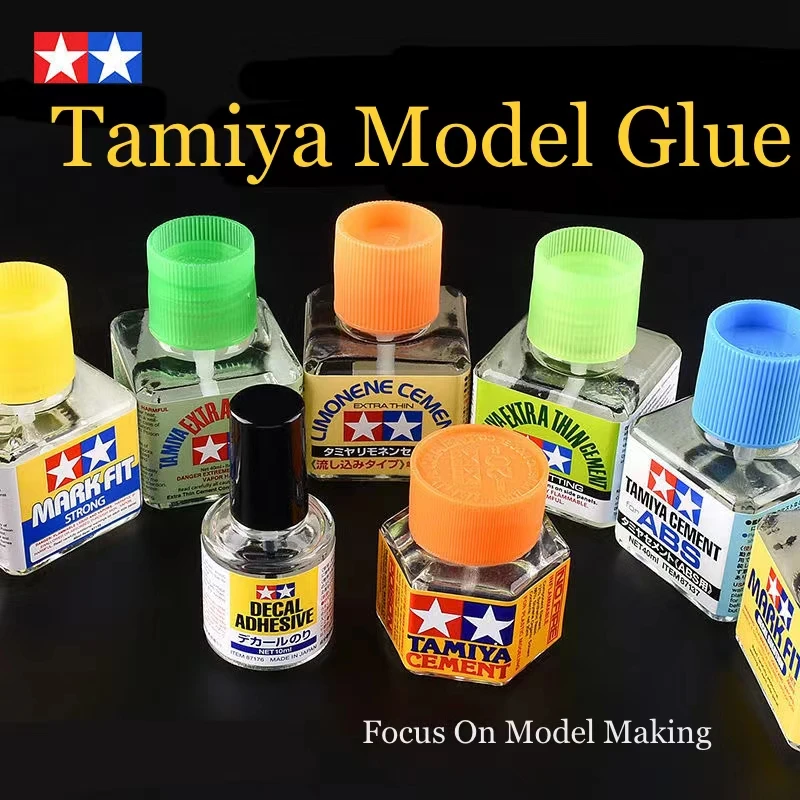 Imagem -02 - Tamiya-modelo Cola de Entalho Cola Secagem Rápida Capa Verde Gundam Laranja Branco 87003 87038