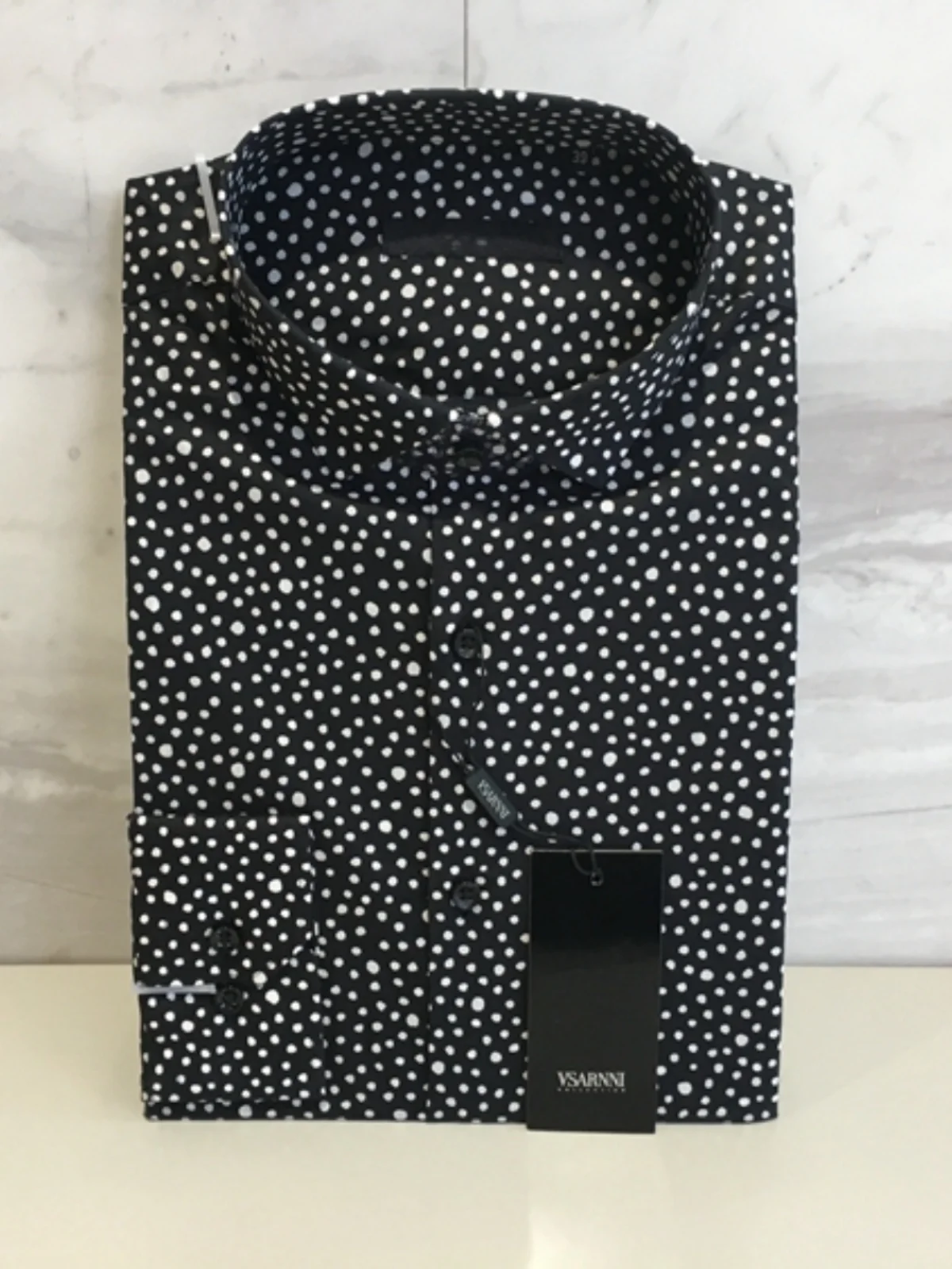 

Мужская повседневная хлопковая рубашка-поло из тонкого чистого хлопка для весны и лета, стильная, городская, элегантная, с глянцевым эффектом, выгодное предложение