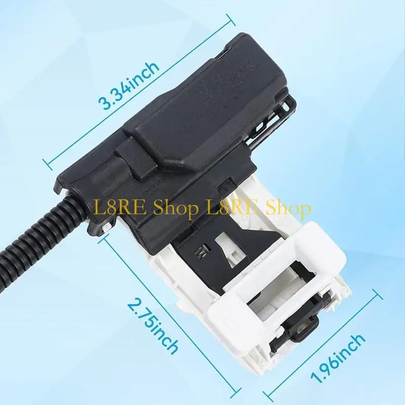 L8RE غسالة غسالة مفتاح قفل استبدال لـ W10838613VP W11253733 MVWX655DW1 ATW4675EW0 غسالة ملابس الغسالة.