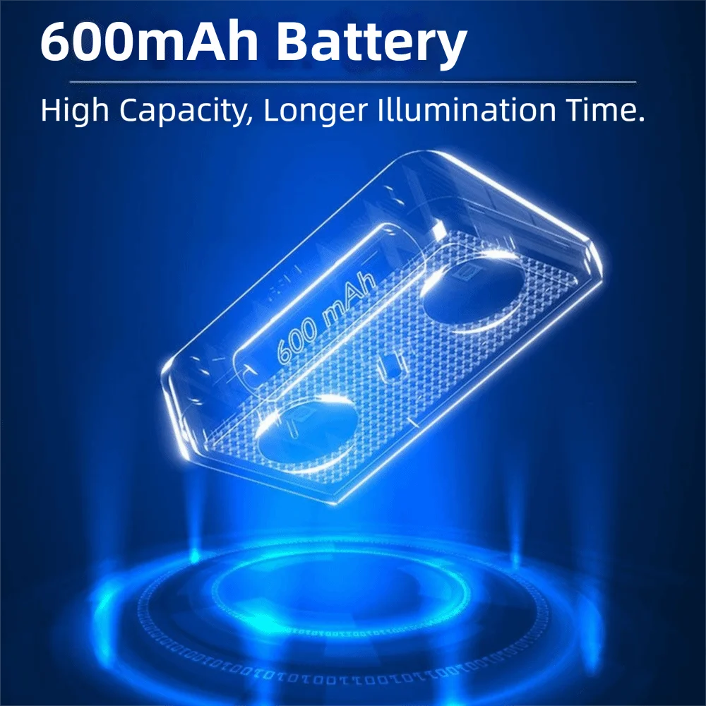 Outdoor Lights Waterproof Solar Deck Lights 3/9 Mode LED Light Solar Fence Lamp RGB Color Shockproof Solar Step Lights Yard