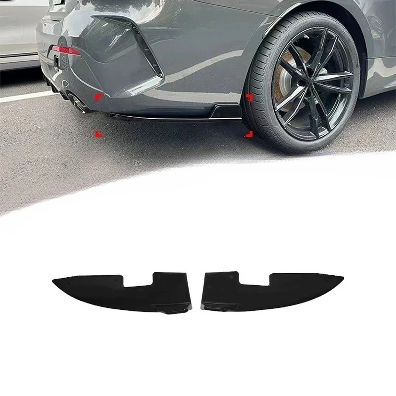 

For BMW 4 Series G22 Coupe 2021-2024 Rear Bumper Corner Diffuser ABS M Performance Style Exterior Styling Body Aero Kit Parts