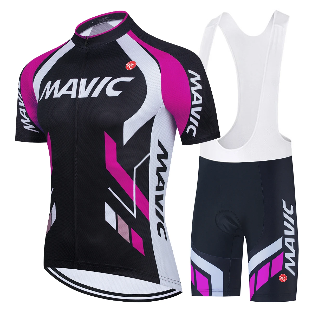 Rx Mavic MTB Bike Cycling Jersey Set Short Sleeve Breathable Cycling Clothing Maillot Ropa Ciclismo Uniform Suit