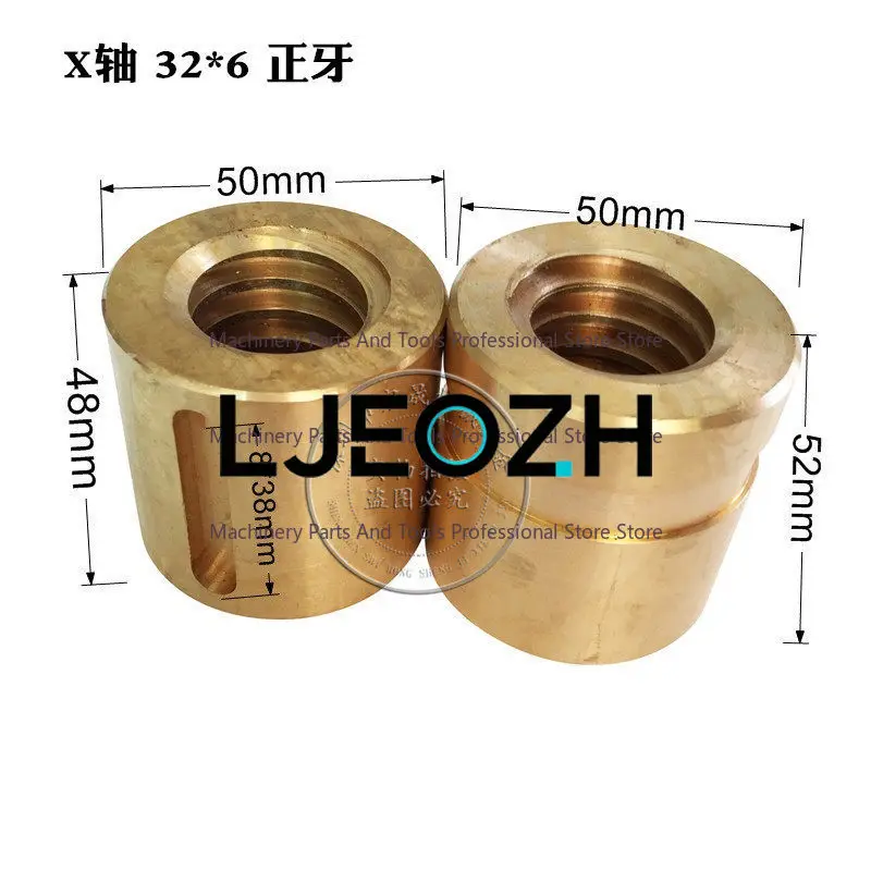 accessoires-pour-fraiseuse-x6325-ecrou-en-cuivre-pour-vis-manchon-en-cuivre-pour-axe-x-vis-gauche-et-droite-32-6-vis-pour-axe-y