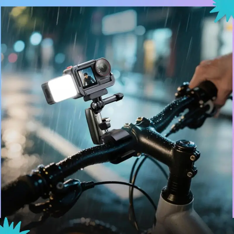 ABZW 3-Color Magnetic Quick-Release Fill Light Multi-Color Beauty Light For DJI Osmo Action5/4/3