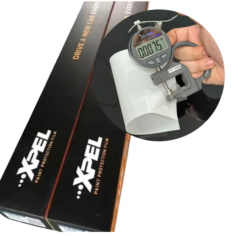 

XPEL LUX PLUS защитная пленка для краски, американский оригинальный PPF, высококачественный материал из ТПУ, толщина 7,5 мил, глянцевый и прозрачный PPF