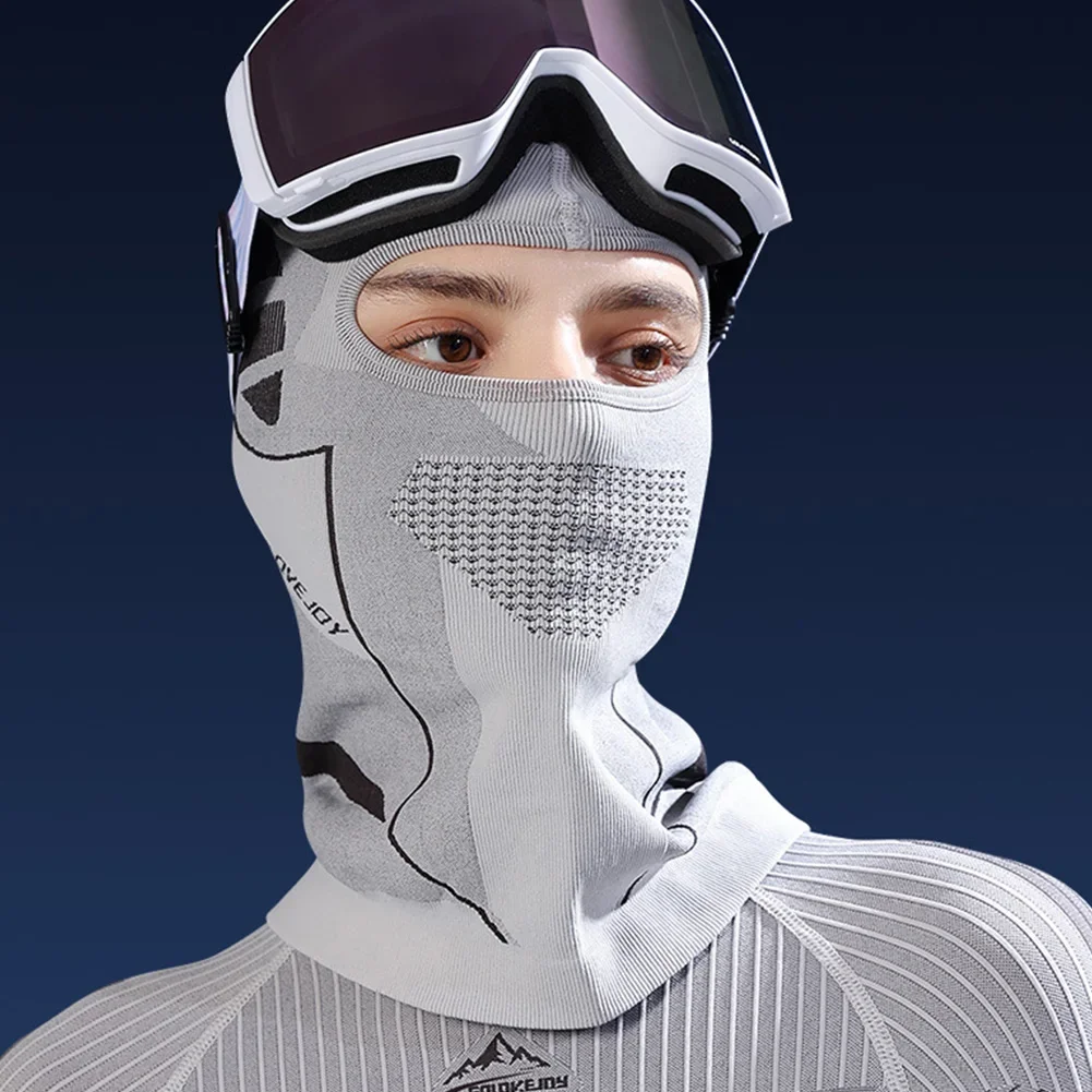 Passamontagna Maschera per il viso Maschera per il viso isolata a prova di freddo Copricapo per il collo in un unico pezzo per le attività all'aperto
