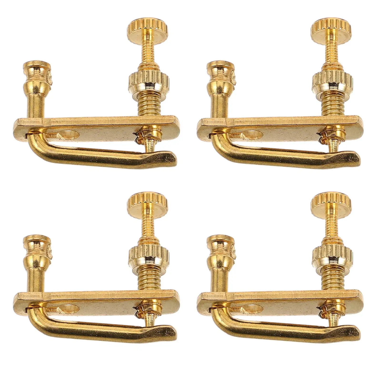 4 Pcs Violin Trimmer Parts Guitar Tuner Metronome Tuners Replacement Fine Tuning Deco Screw