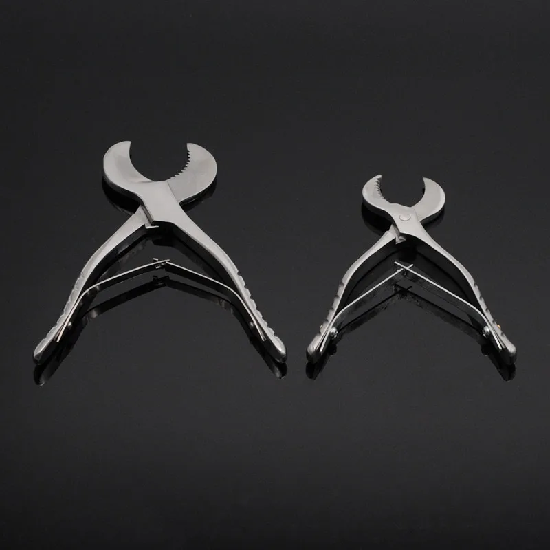 1pc Dental Plaster Shears Scissiors Small/Large Stainless Steel Forceps Instrument Gypsum Plaster Pliers Dentistry Material