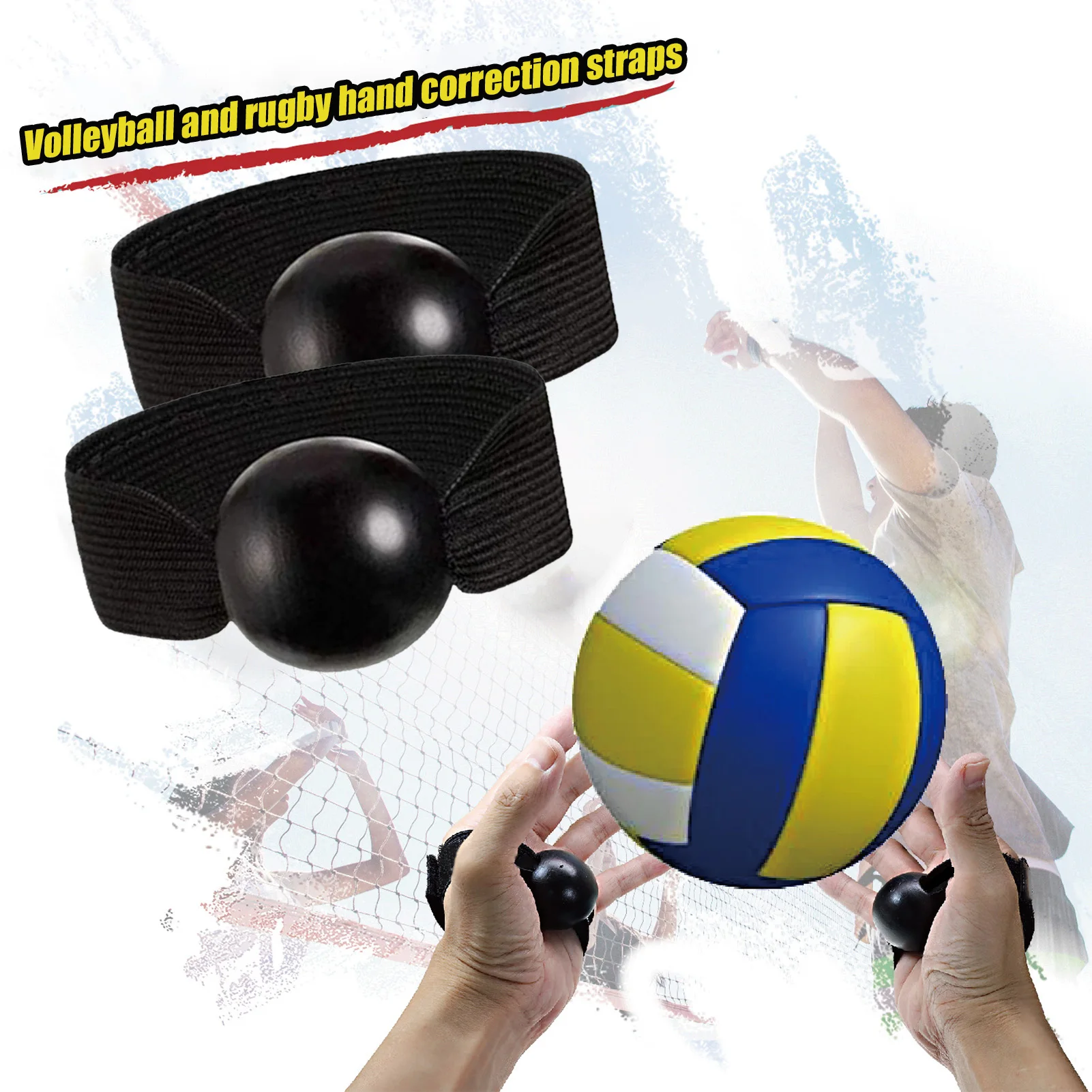 

Soccer Fingertip Training Aid with Adjustable and Elastic Band Design for Football Basketball Training