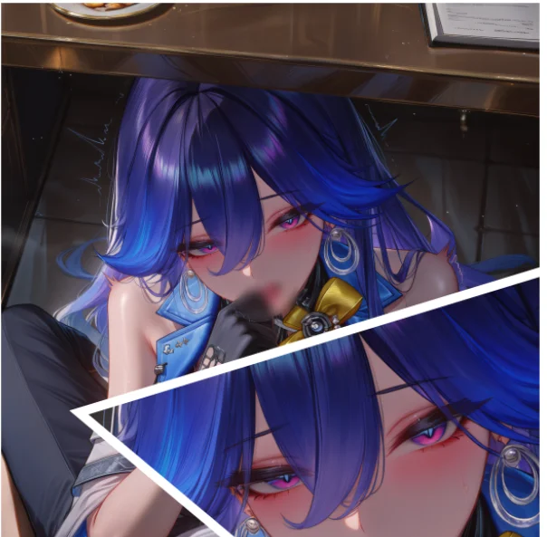 Japanese Anime Wuthering Waves LUCILLA Acrylic Double-Sided Stand Figure Model Plate Cosplay Collection Desktop Decor Gifts YSGF