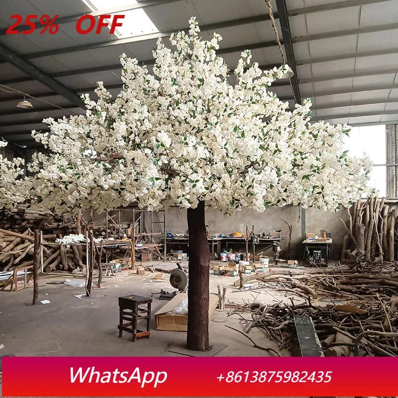 

Simulation cherry blossom tree shopping mall hotel wishing tree large landscape wedding cherry blossom decoration