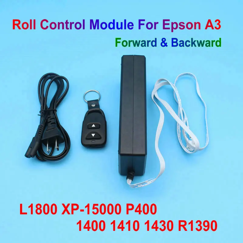 DTF Film Printing Roll Control Module For Epson XP-15000 L1800 1400 R1390 1410 1430 P400 Roll Printing Forward Backward Control