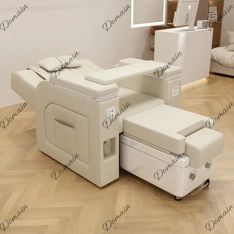 M4T X Vanity Massage Pedicure Chairs Modern Balcony Advanced Foot Care Pedicure Chairs Leisure Salon Furniture Voetbank Ls40xzy