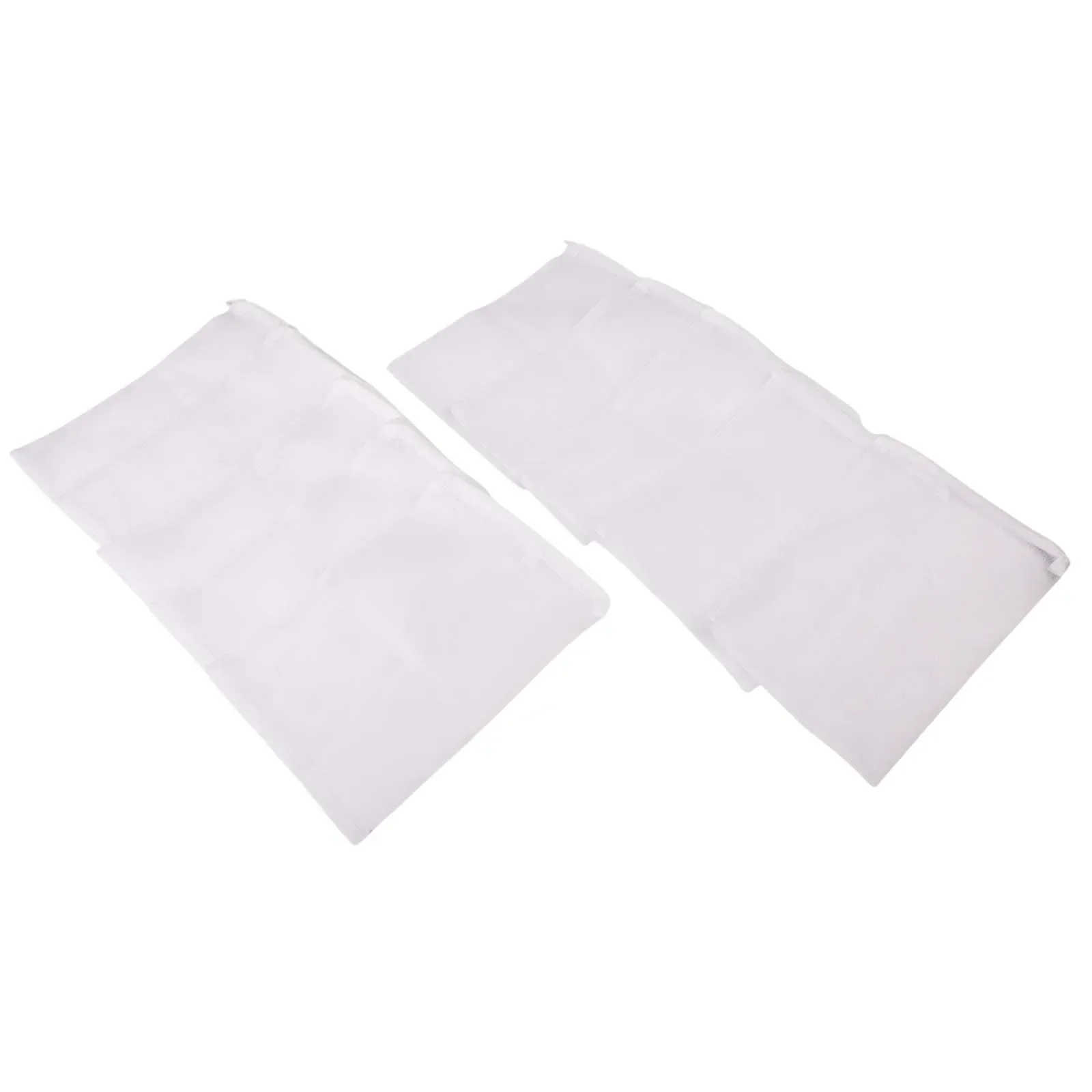 10pcs Reusable Aquarium Filter Bags With Zipper Nylon Fish Tank Mesh Bag 20*30cm And 35*40cm For Most Standard Filtration System