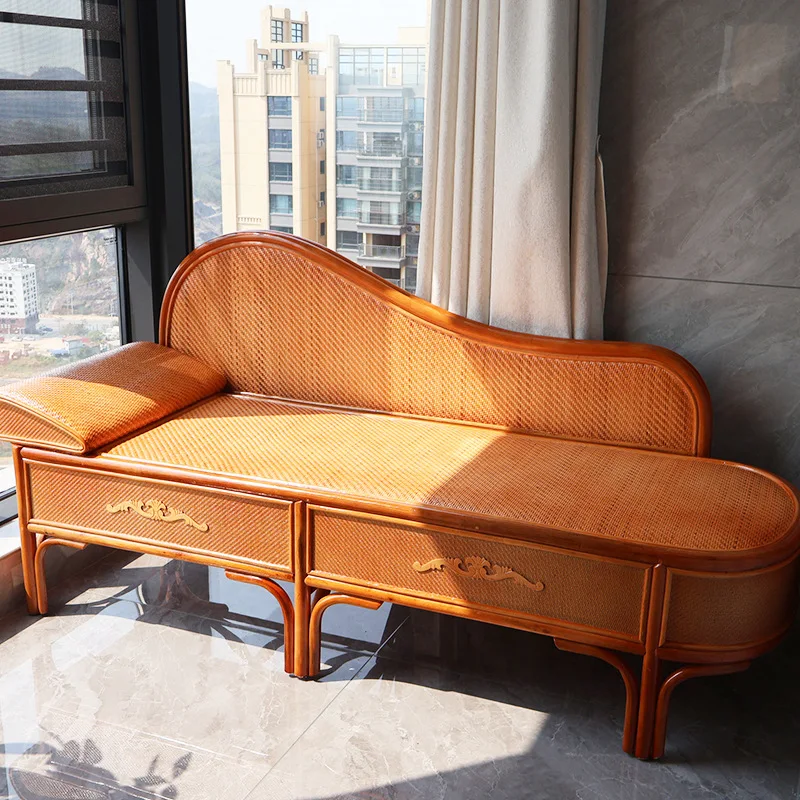 CX new product, real vine concubine chair, new Chinese-style old-fashioned double sofa