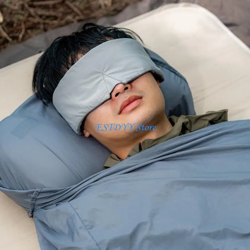 

G6DE Ice Silk Eye Cover Night Blindfolds Portable Eye Cover For Home Travel