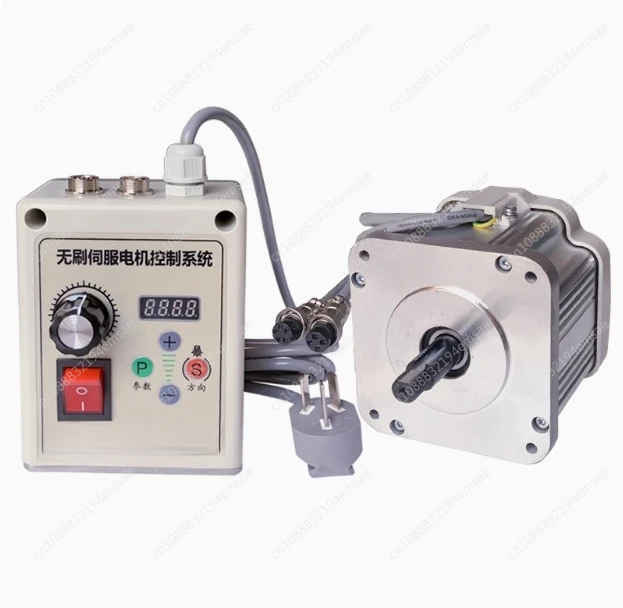 Brushless servo motor 550W 220V knob speed belt sander Woodworking machinery letter saw lathe