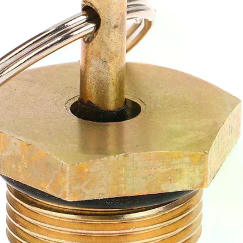 

1PC Truck Air Tank Drain Valve Anti-rust Antifouling Air Tank Drain Switch Type 151 Copper Plug Screw Auto Parts