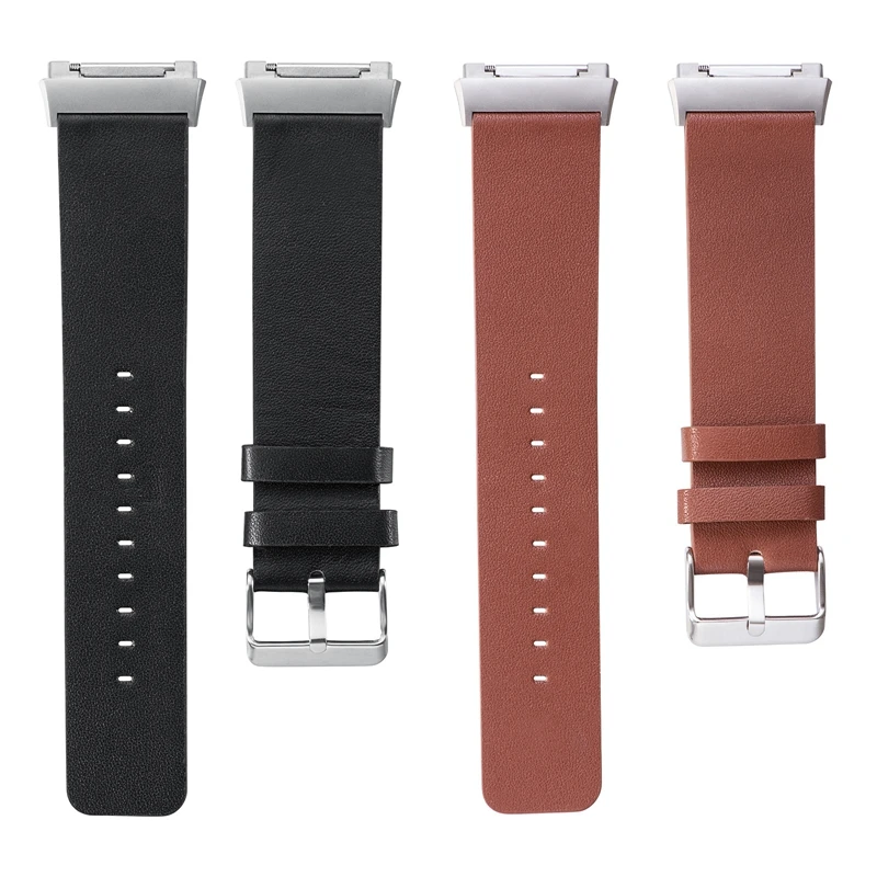 Watchbands Band Strap For Fitbit Ionic Leather Band Replacement Accessory Band Bracelet Strap