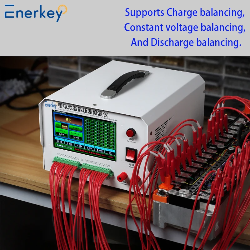 Enerkey 2s~24s 7A Automatic Intelligent Equalizer Charge/Discharge Balancer for Li-ion/Lifepo4 Battery Voltage Repair instrument