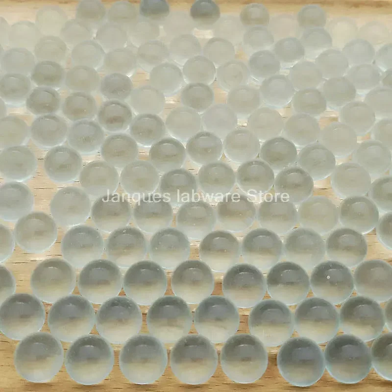 Perles de verre de laboratoire pour prévenir les éclaboussures, 1000 pièces, 2000 pièces, diamètre 1mm à 11mm, boule de culture, souches, remplissage d'encre, boule de polissage