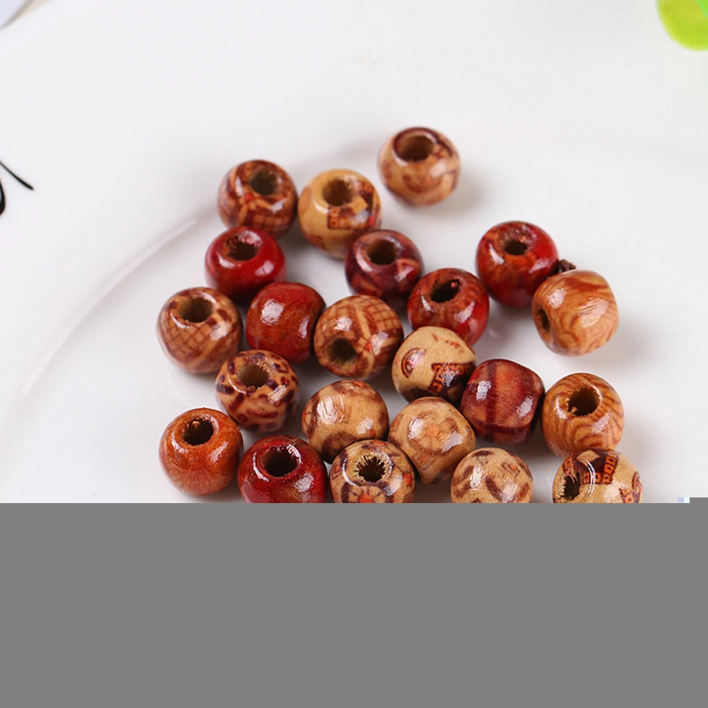 barrel bead loose bead wood beads wood spacer beads unfinished wood bead