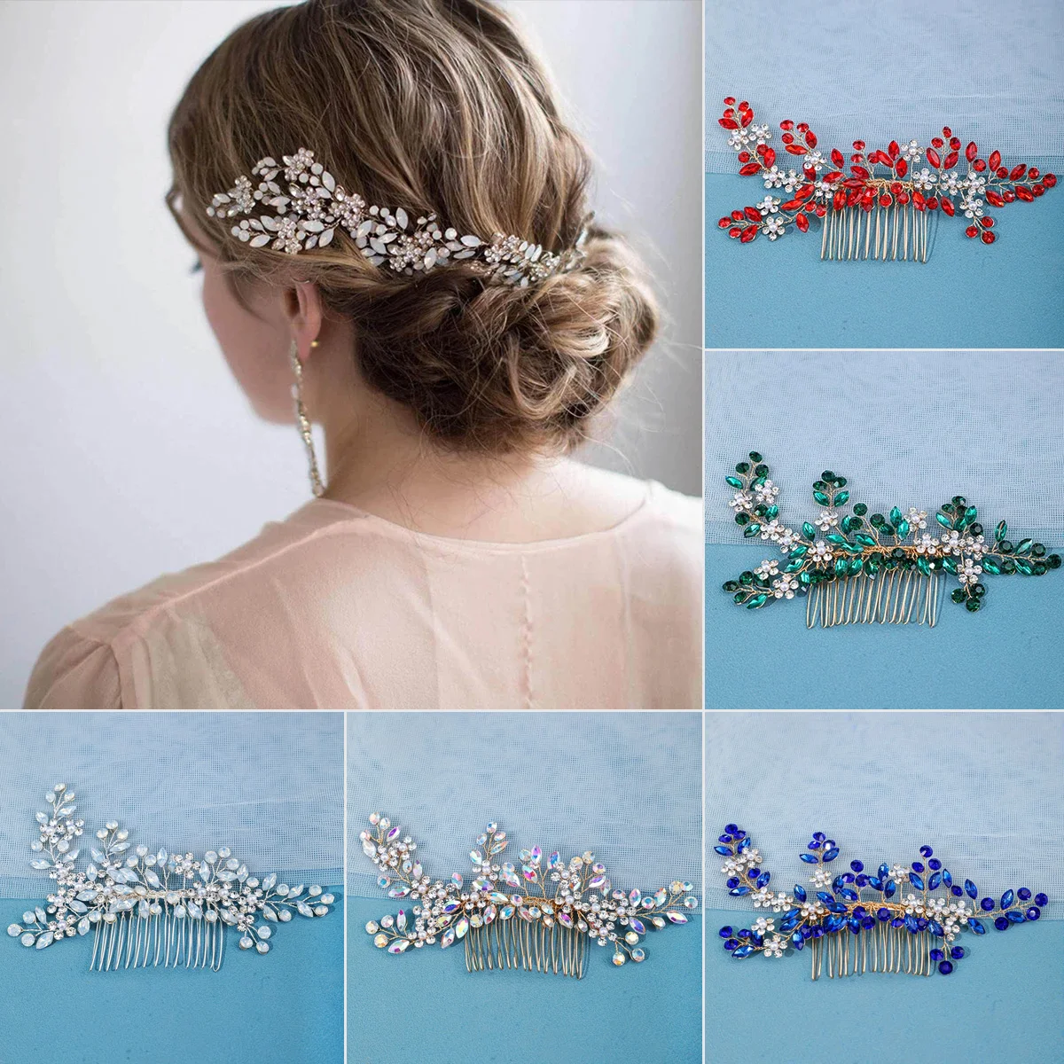 

Гребень для волос серебряного цвета свадебный головной убор для женщин ручная работа цветочный Жемчуг Шпилька для волос вставка боковая шпилька свадебная корона ювелирные изделия для волос