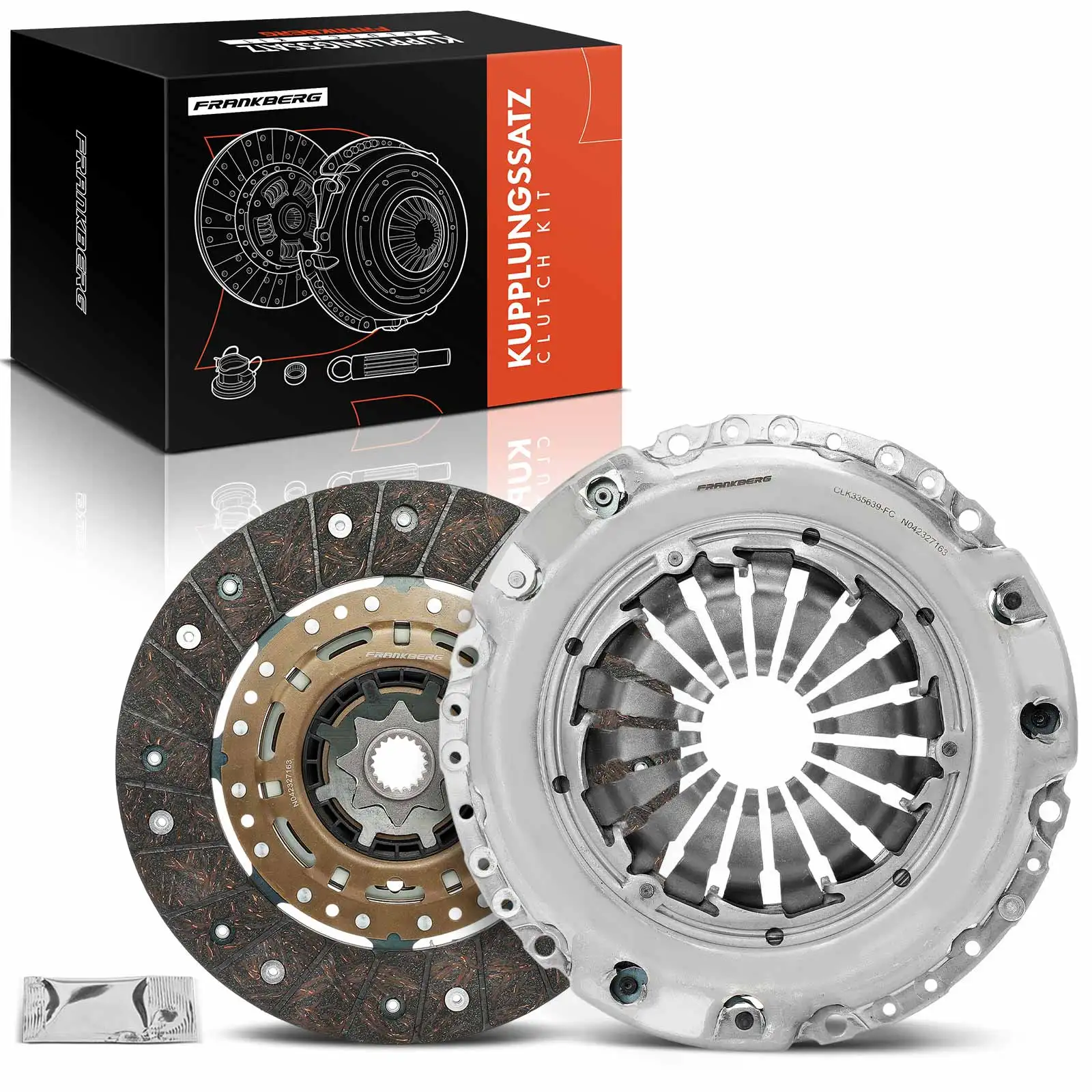 Frankberg 1x Koppelingsset voor Chevrolet Cruze Station Wagon Trax Opel Adam Astra J Caravan GTC Saloon Cascada 55569127