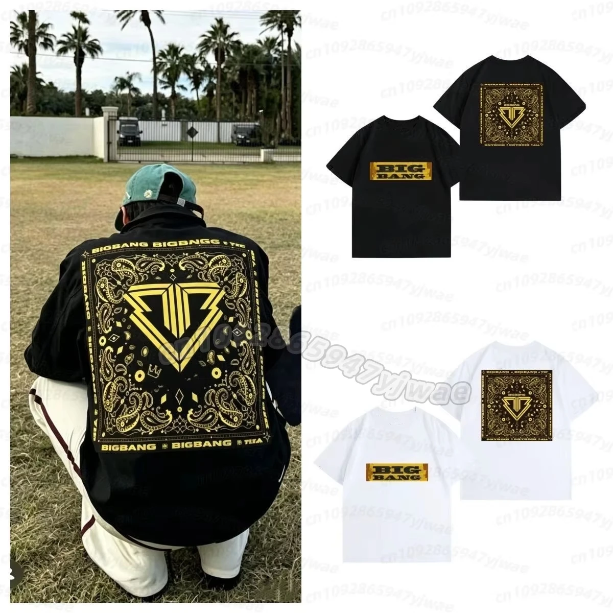 2026 Bigbang 20th Anniversary Concert T-Shirt G-Dragon fans Short Sleeve Unisex women Sweat Men women t-shirt kids t-shirt